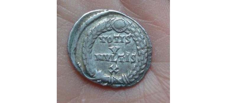 Julianus II - SILIQUA ZILVER VOTIS V MVLTIS X! (451)