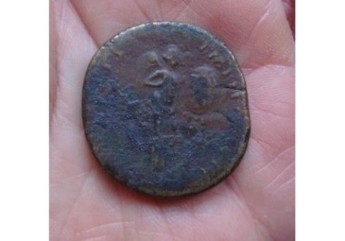 Lucius Verus - Sestertius overwinning op de Parthen SCHAARS! (502)