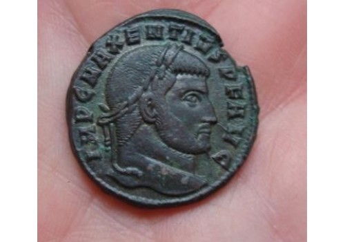 Maxentius - Castor and Pollux almost EF