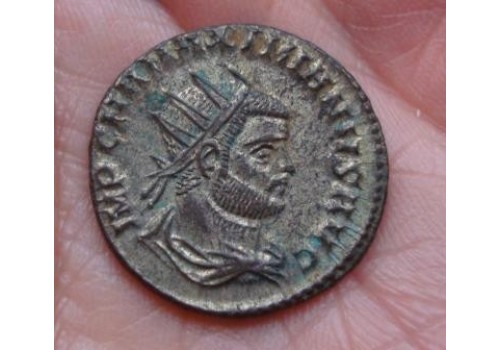 Maximianus  - verzilverde Antoninianus CONCORDIA MILITVM! (476)