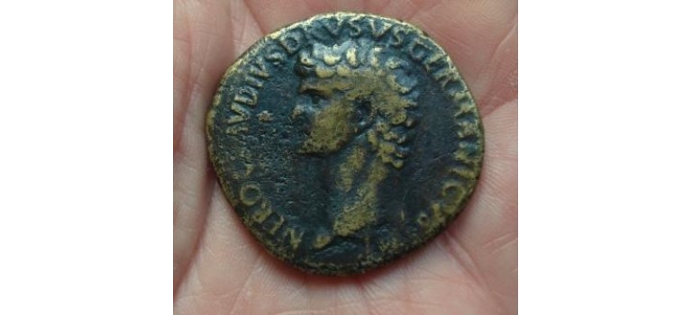 Nero Claudius Drusus - RARE SESTERTIUS!