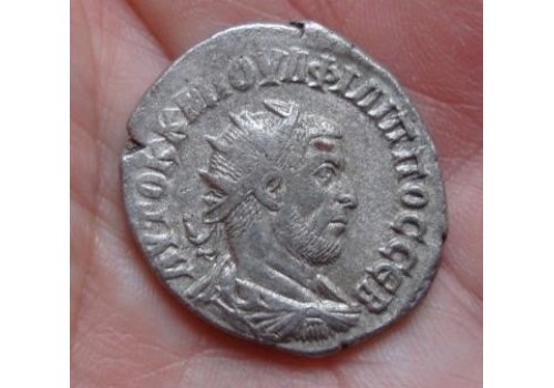 Philippus I - Tetradrachme zilver Adelaar! ZELDZAAM (414)