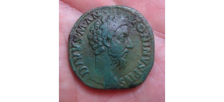 Marcus Aurelius- DIVUS met Adelaar! SCHAARS
