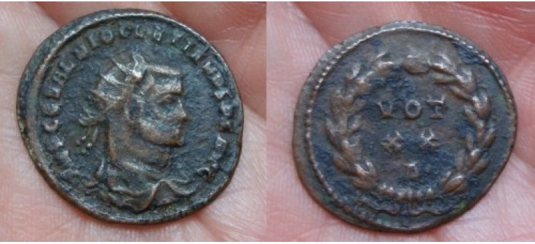 Diocletianus - RADIATUS VOT XX  (1063)
