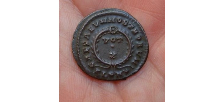 Constantinus II -VOT V zware munt! ZEER ZELDZAAM