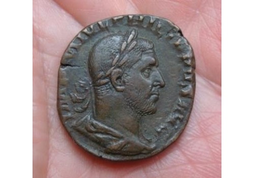Philippus I - Sestertius 4 Standaards