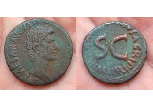 Augustus - Muntmeester uitgave PUBLIUS LURIUS AGRIPPA (845)