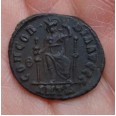 Valentinianus II - Roma op troon CONCORDIA AVGGG (818)