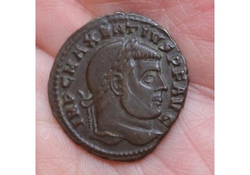 Maxentius - Castor and Pollux MOSTQ aEF Maxentius - Castor and Pollux MOSTQ aEF