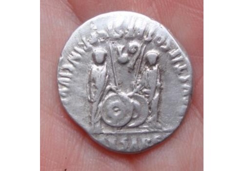 Augustus -denarius Caius en Lucius