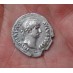 Hadrianus  - denarius maan ZELDZAAM!!!!!!