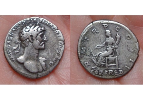 Hadrianus- Fortuna fort red cos II (N1575)