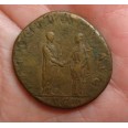 Hadrianus SESTERTIUS - Felicitas ZELDZAAM