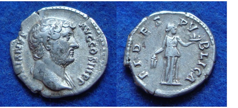 Hadrian  - FIDES PVBLICA (F1822)