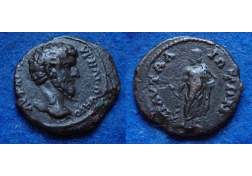 Lucius Verus - Asklepios PAutalia zeer zeldzaam (MA1806)