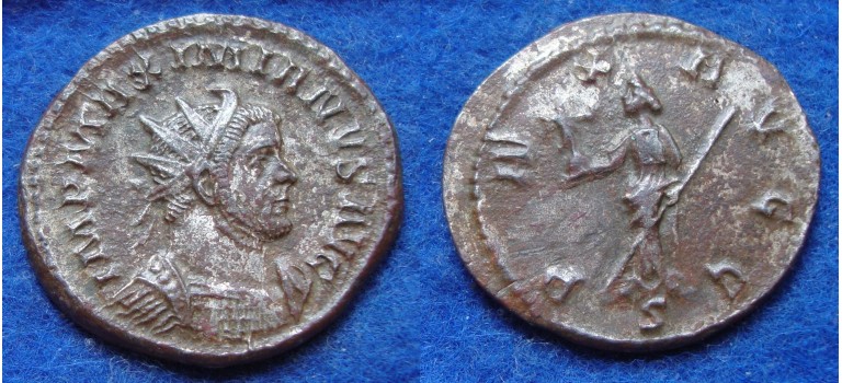 Maximianus  - Silvered Antoninianus Pax Avgg (MA1814)