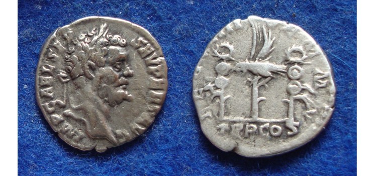 Septimius severus - LEGION XIIII scarce (MA1826)