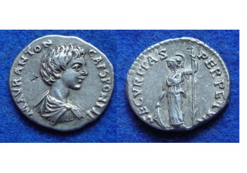 Caracalla - SECVRITAS PERPETVA schaars! (F1819)