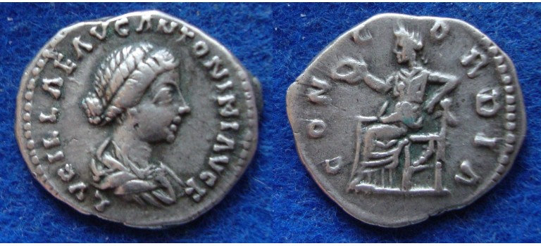 Lucilla - denarius Concordia (D1705)