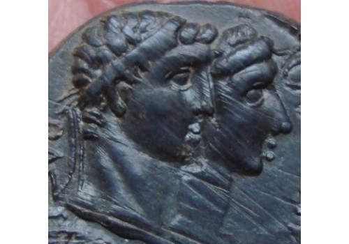 Augustus - met RHOEMETALKES KONING VAN THRACIE!!!!!! SUPERMUNT (613)