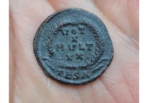 Julianus II - schild en speer SCHAARS!