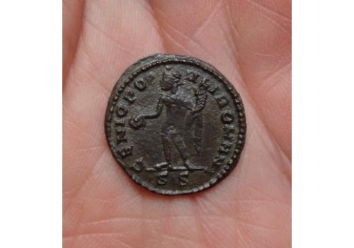 Maximinus II - zeldzame kwartfollis Maximinus II - zeldzame kwartfollis