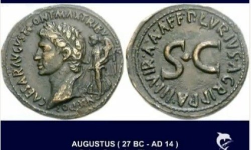 Leuk filmpje van munten van keizers en caesars!