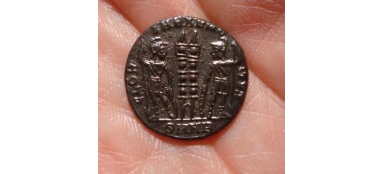 Constantine- Soldiers with standards FDC scarce