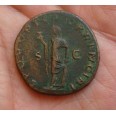 Trajanus - Dupondius Spes schitterende munt! (733)