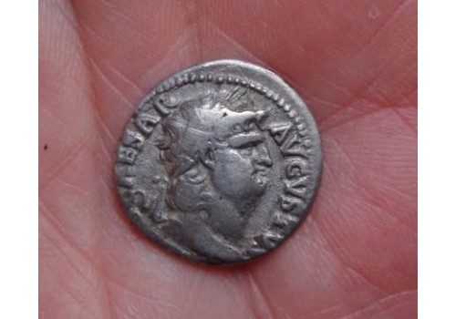 Nero - denarius salus zeldzaam!