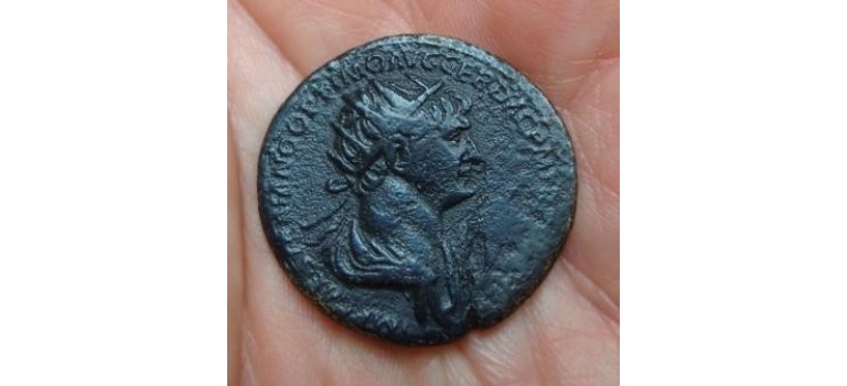 Trajanus- Dupondius FELICITAS