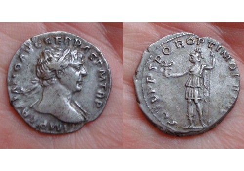 Trajanus- ROMA denarius! (A07)