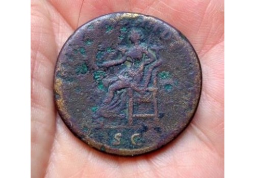 Trajanus- Sestertius pax