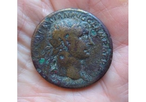 Trajanus- Sestertius pax