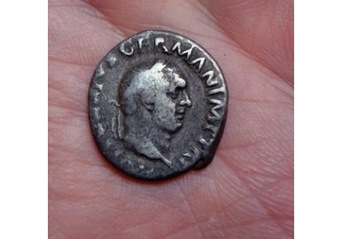 Vitellius - denarius concordia zeldzaam!