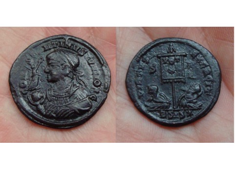 Constantinus II - VIRTVS zeldzame buste!  (JA1615)