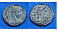 Constantius II - FEL TEMP keizer op gallei! Thessalonica  (N1580)
