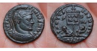 Licinius I -  helmet Vicennalia coin! (A1619)