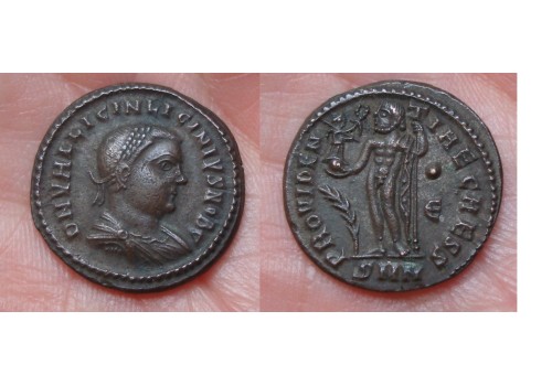 Licinius II - Jupiter ZEER FRAAI+ nicomedia !!!!!!!! (AU1643)