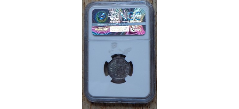 Diademenian  - Denarius RARE CAESAR in NGC slab! (F1703)