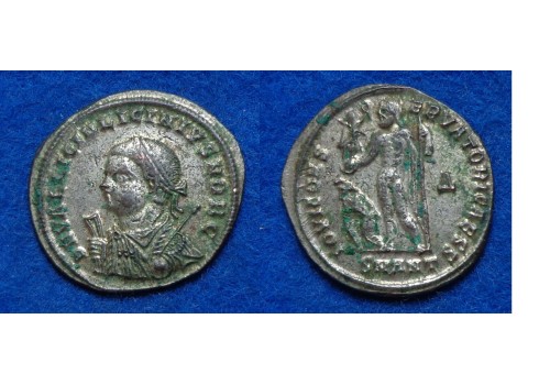 Licinius II - Jupiter VOLLEDIG VERZILVERD (N1628)