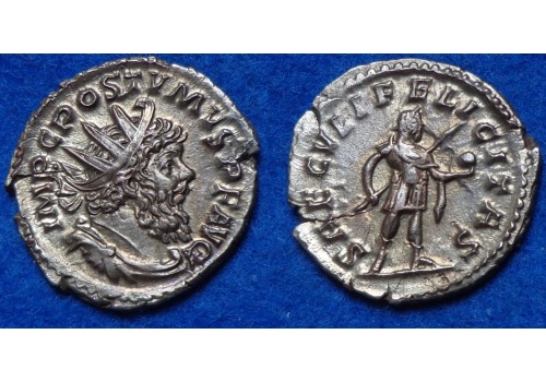 Postumus - SAECVLI FELICITAS prachtige munt! (N1635)