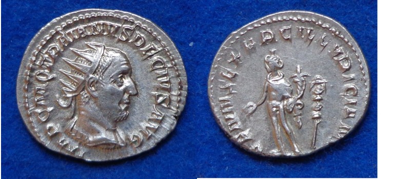 Trajan Decius -GENIUS extremely fine! (N1625)