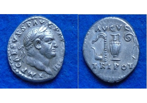 Vespasianus  - AVGVR TRIPOT mooi! (F1712)