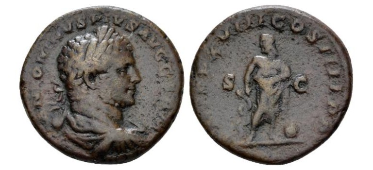 Caracalla - Aesculapios AS schaars (AU2013)