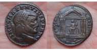 Maxentius  - Temple ROME! (AU1616)