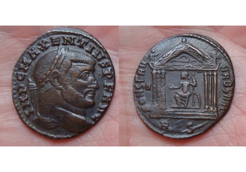 Maxentius - Temple ROME! (AU1616) Maxentius - Temple ROME! (AU1616)