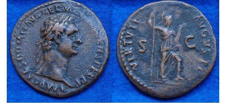 Domitianus- Ceres beautiful coin (O1613)