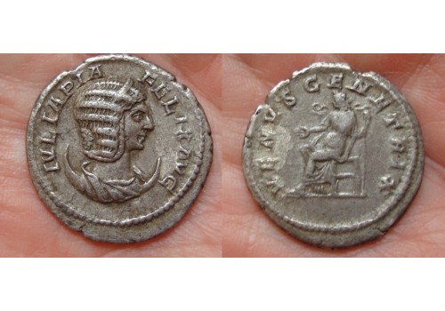 Julia Domna - VENUS GENETRIX antoninianus schaars (S1611)!
