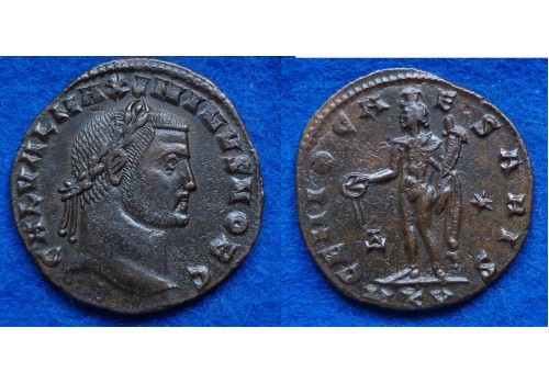 Maximinus II - Genio Caesaris schaarse munt!  (O1605)